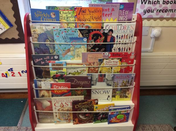 Books to inspire our writing.